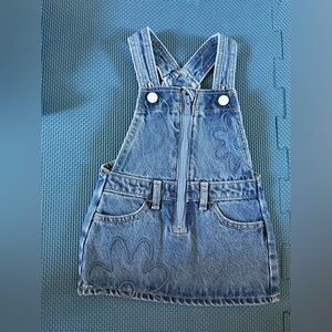 OLD NAVY BABY GIRL OVERALL DRESS